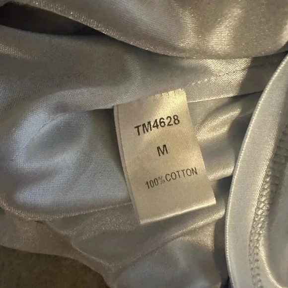 THML navy blue striped sleeveless dress size M - Picture 7 of 7